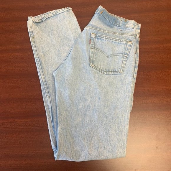 Vintage Men's 501 Levi's USA Made Acid Wash